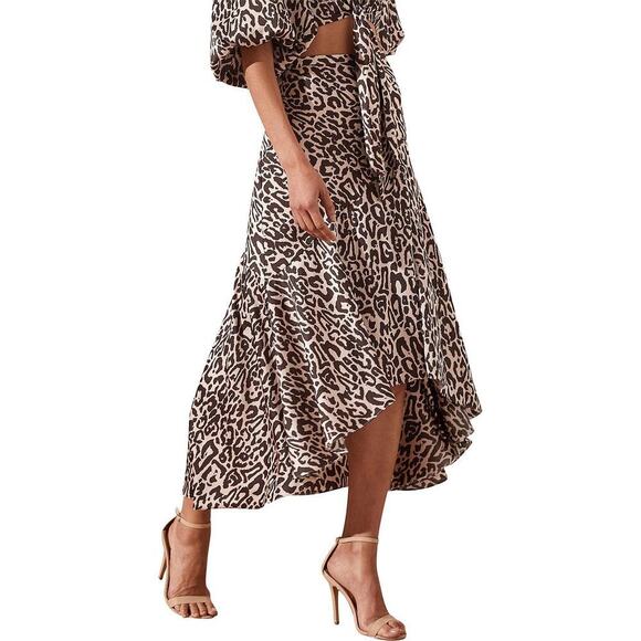 Shona Joy Isabella Midi Skirt Size 10 - Picture 2 of 10